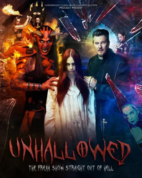 Unhallowed - The Freak Show Straight Out of Hell ist die neue Show beim Halloween Horror Festival 2024