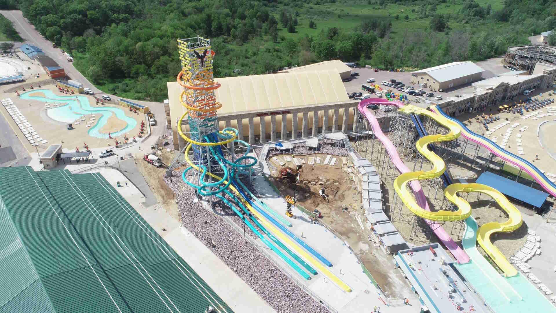 The Rise of Ikaurs im Mt. Olympus Water & Theme Park