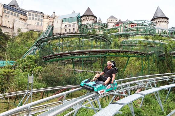 Der neue Alpine Coaster in den Ba Na Hills ©Wiegand