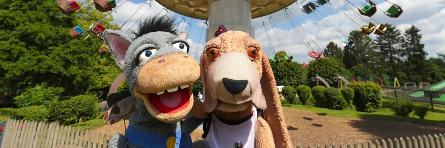 Esel Erli und seine Freunde bekommen noch Zusatzvorstellungen für ihr Musical im Erlebnispark Steinau (Foto: Konrad Merz)