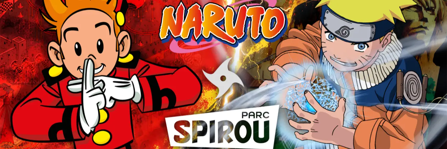 Naruto kommt 2026 nach Frankreich! © Parc Spirou