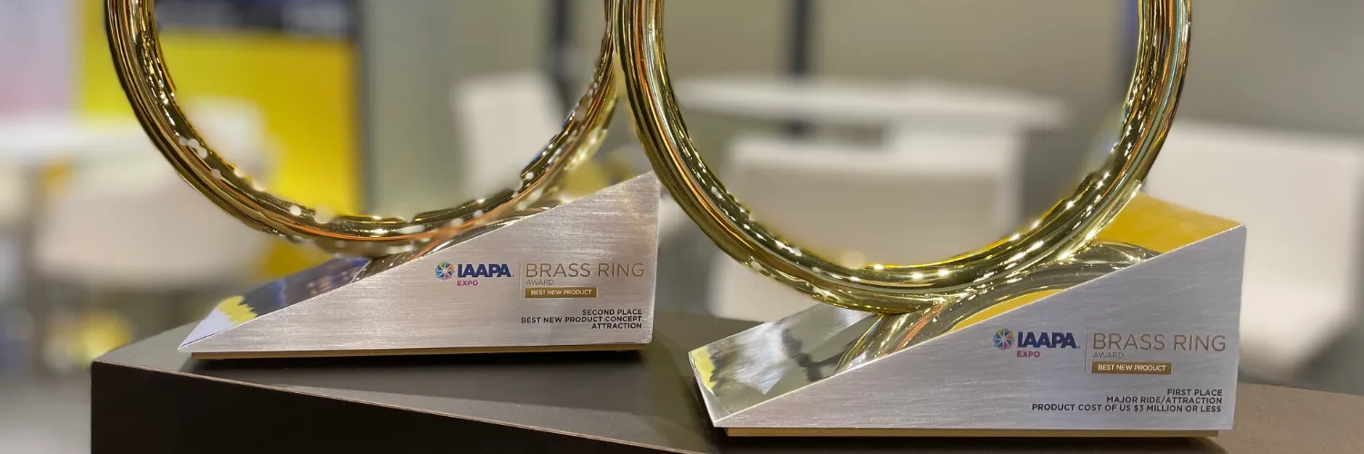 huss rides iaapa brass ring awards news