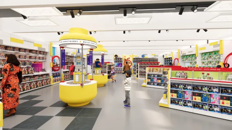 legoland billund neuer lego shop konzept