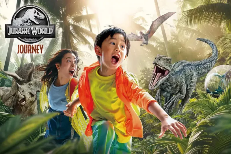 universal studios japan jurassic world journey visual